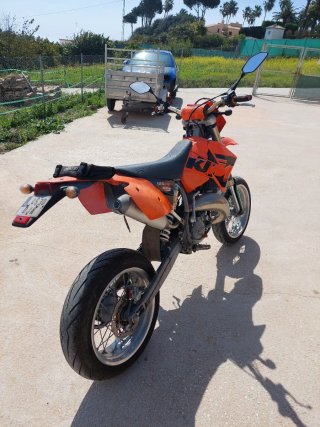KTM 125 EXC Matriculada 2005