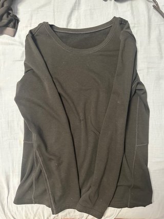 Camiseta térmica manga larga negra