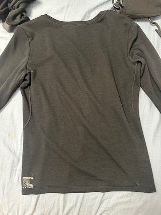 Camiseta térmica manga larga negra