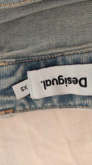 Falda Desigual Denim Asimétrica