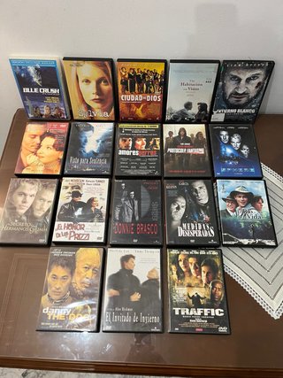 Lote Películas DVD Acción, Crimen, Drama