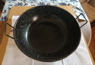 Lote Sarten y Paellera Seminuevos,