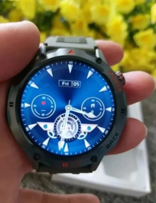 Reloj Inteligente Brújula Linterna Verde