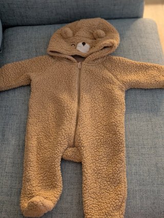 Buzo de bebé oso peluche