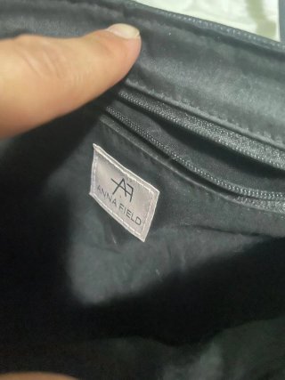 Bolso de hombro negro