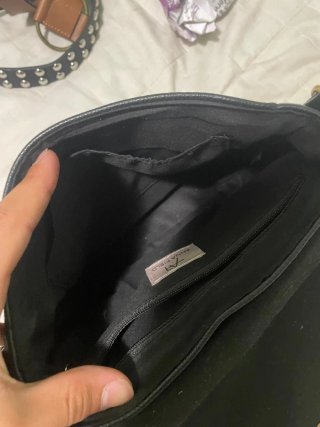 Bolso de hombro negro
