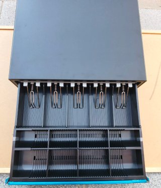Cajón portamonedas nuevo