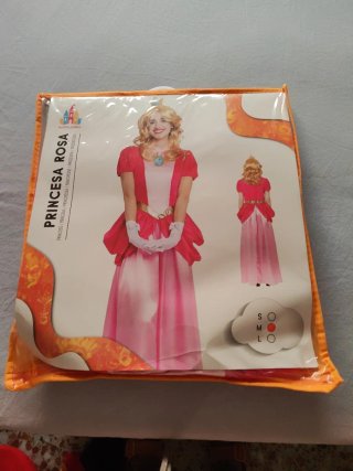 Disfraz Princesa Rosa Talla M