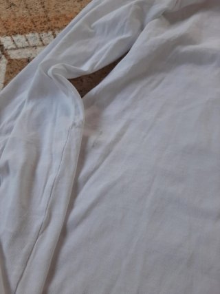 Camiseta Lacoste Blanca Talla XS