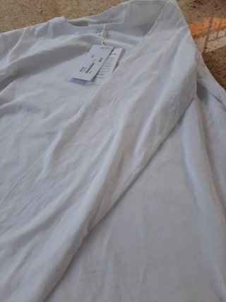 Camiseta Lacoste Blanca Talla XS