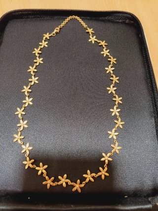 Collar Tous Oro 18kl Flores Diamantes joya vintage