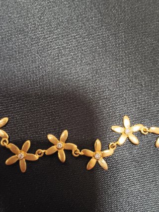 Collar Tous Oro 18kl Flores Diamantes joya vintage