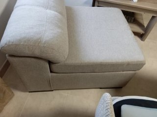 Sofá de tela 70x95 cm regalo funda del cojin y de