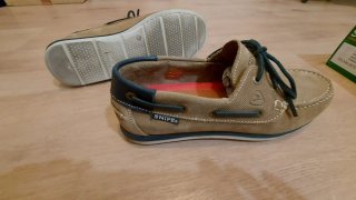 Zapatos náuticos Snipe beige/marrón
