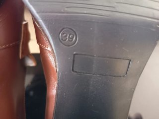 Yokono Zapatos Tacón Bloque Piel