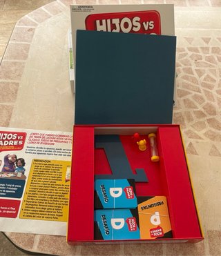 Juego de mesa Hijos vs Padres
