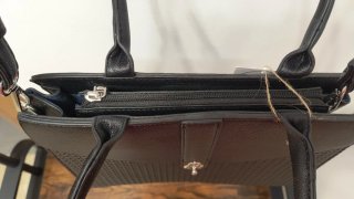 Bolso bandolera mujer negro