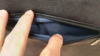 Bolso bandolera mujer negro
