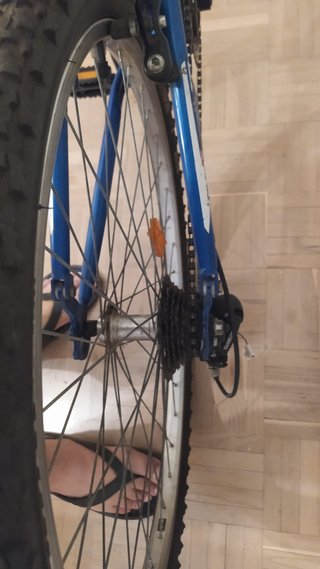 Bicicleta de Montaña Azul