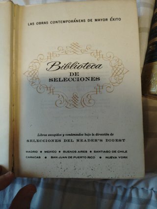 Selecciones readers digest dos libros