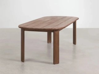 Mesa de comedor ovalada 240x100 cm Uleno
