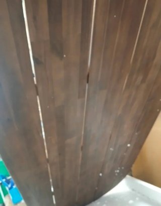 Mesa de comedor ovalada 240x100 cm Uleno
