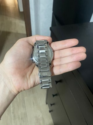 Reloj Tommy Hilfiger Plata y Azul
