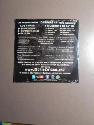 CD Promocional Doria Despertar