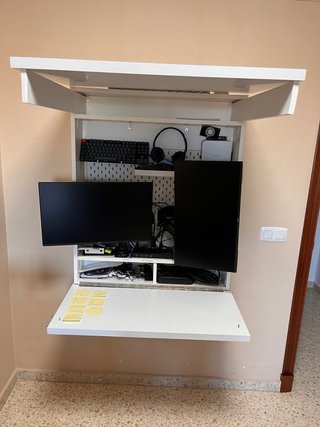 Escritorio Secreter Estación Teletrabajo
