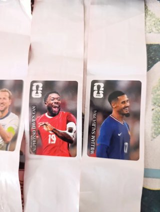 Lote 5 cromos Mundial 2026 Coca Cola Panini