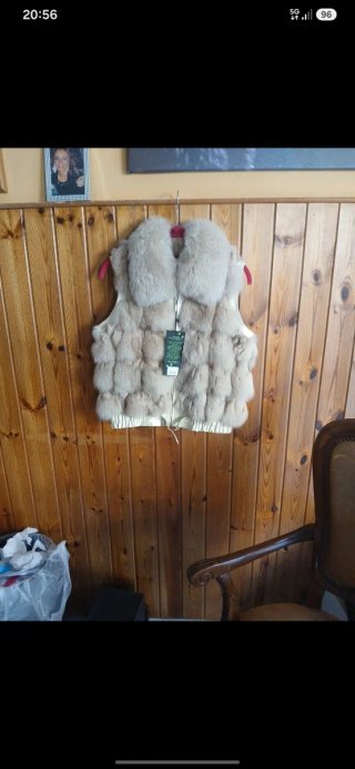 Gilet donna pelliccia taglia 42 costo 820€