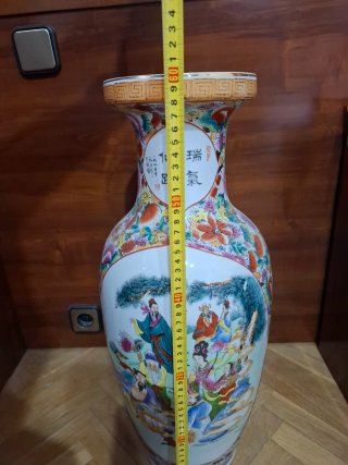 Jarrón Decorativo Grande Cerámica
