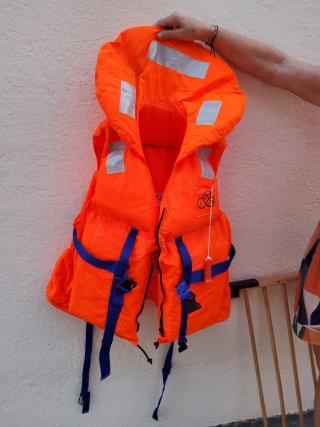 4 Chalecos salvavidas barco agua