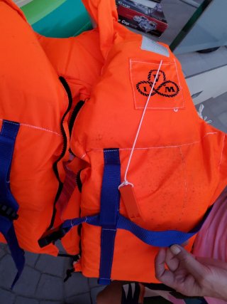 4 Chalecos salvavidas barco agua