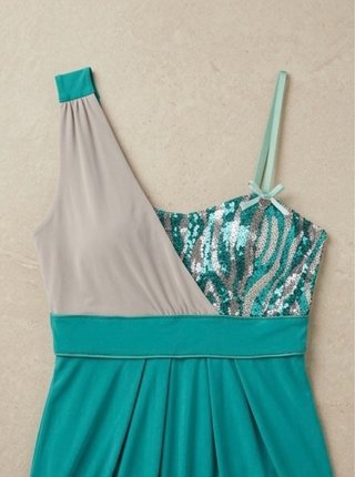 ARTIGLI Monospalla Sequin Party Top