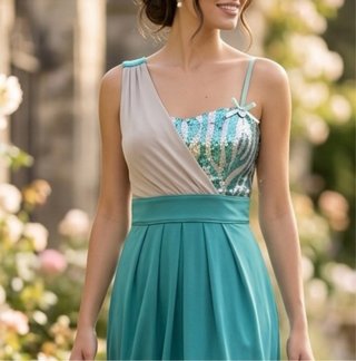 ARTIGLI Monospalla Sequin Party Top