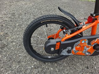 Bicicleta Infantil B'TWIN 16 Naranja
