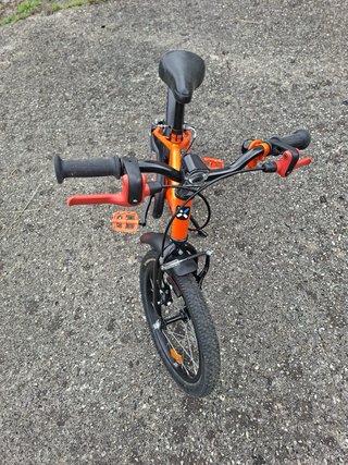 Bicicleta Infantil B'TWIN 16 Naranja