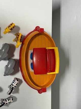 Barco Pirata Playmobil con animales