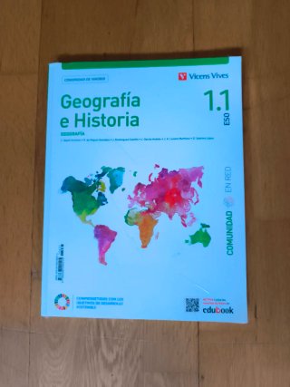 GEOGRAFIA E HISTORIA 1 (1.1-1.2) MADRID (CER)