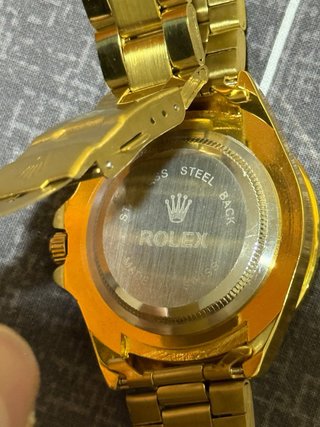 Orologio Rolex Submariner Oro Nero, al quarzo