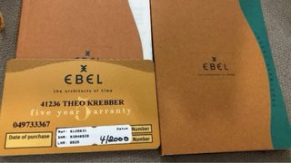 Orologio Ebel Sportwave Automatico Oro Acciaio