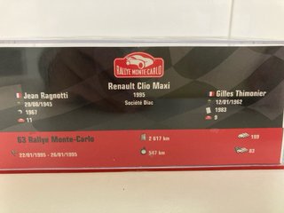 Renault Clio Maxi Rally Monte Carlo 1:43