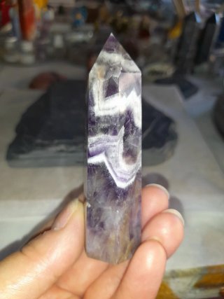 Amatista Chevron (Bandeada) - 54g