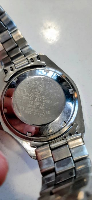 Sandoz Sub automatic diver 1800-77-D-2 swiss cal.