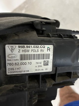 Porsche Macan Xenon Faros Originales