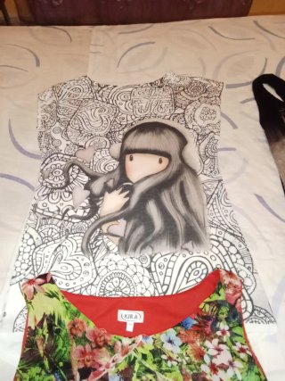Lote 4 Camisetas Verano Mujer,Varias Tallas