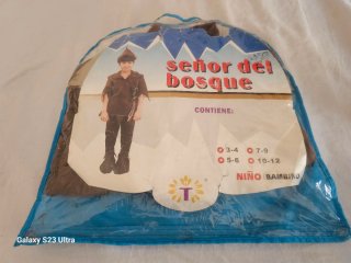 Disfraz Señor del Bosque Talla 3/4