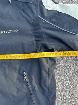 Chaqueta Moto Spidi Negra Touring Cordura