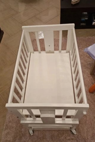 Minicuna madera Colecho Allegra Blanca Convertible